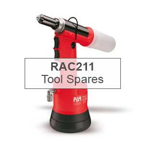 Mettex Air Tools FAR RAC211 Tools for Blind Rivets Spares