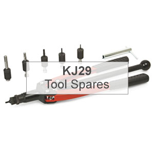 Mettex Air Tools KJ29 Riveting Tools for Threaded Inserts Spares