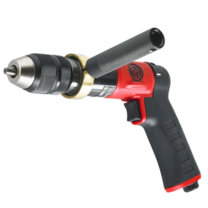 Chicago Pneumatic CP9791C - 1/2" Pistol Air Drill - Keyless and Reversible